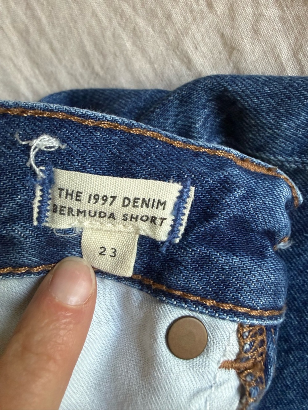 The 1997 Denim Bermuda Short - Picture 5 of 5